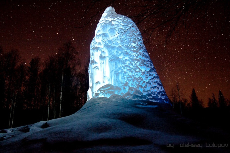 Ледяной фонтан (НП Зюраткуль)
